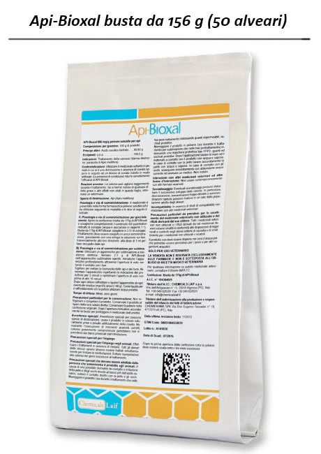 Api-Bioxal Busta 175 gr. 50 alveari