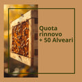 Quota rinnovo più di 50 Alveari €100